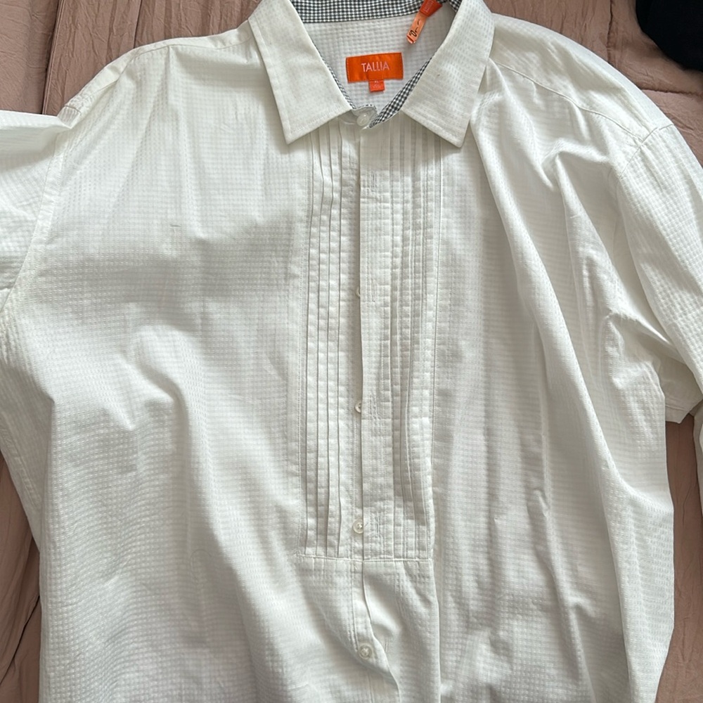 Tallia Tuxedo button down shirt.